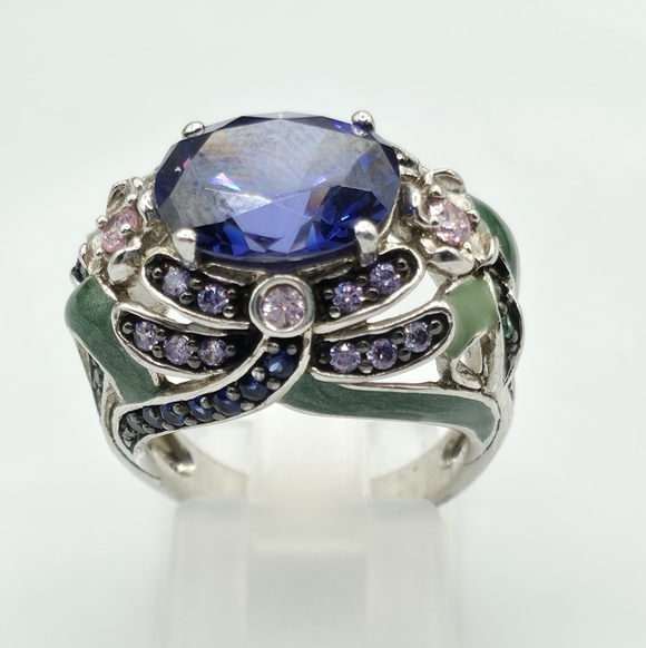 Victoria Wieck Jewelry - Designer  Victoria Wieck Retired Lab Created Tanzanite Ring